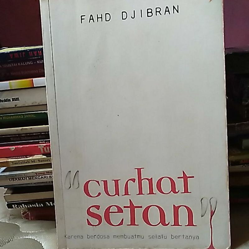buku curhat setan