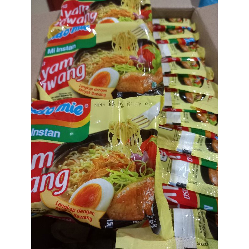 

Indomie Ayam Bawang (isi 5pcs)