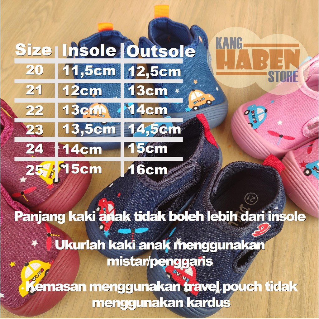 BX2033E Sepatu Anak Kecil Unisex Cewek Cowok Model Dual Prepet