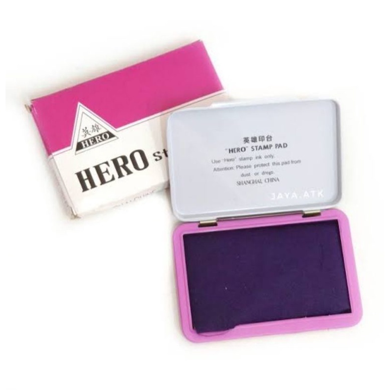 

STAMPAD HERO (BAK STAMPEL ISI TINTA WARNA VIOLET)
