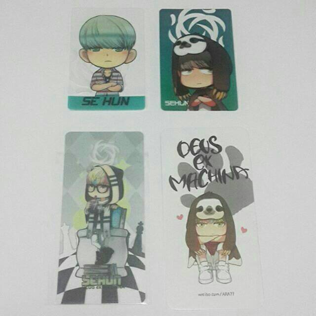 Sehun Fansite Ara Photocard Set