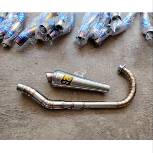 Knalpot Rcb 200cc Satria Fu vixion