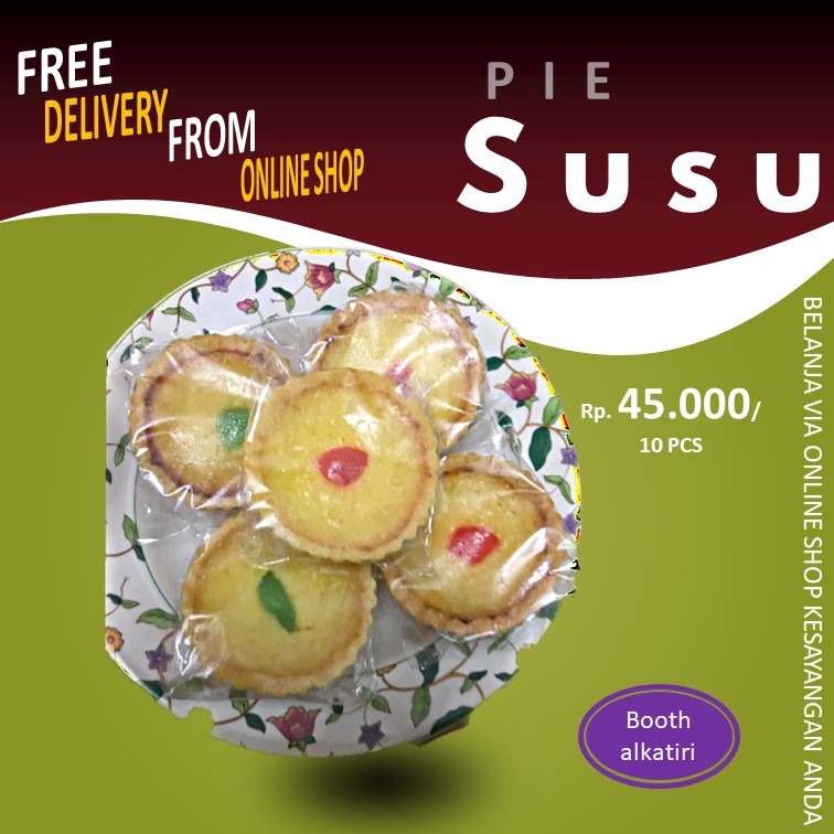 

Pie Susu HOMEMADE