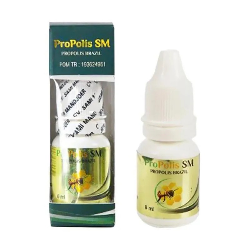 Propolis SM Brazilian 100 Asli Obat Herbal Propolis SM Brazil