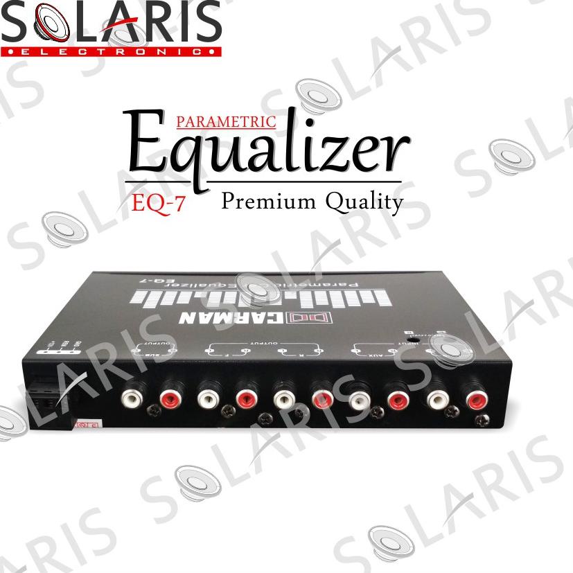 Jual PARAMETRIC EQUALIZER PREAMP KARAOKE Centrum EQ7 Panel Alumunium