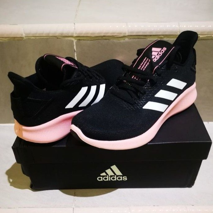 adidas Sensebounce+ Street Black Pink Running Shoes Original - EE4011