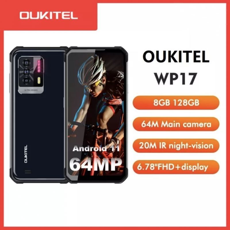 Oukitel WP17 New 8/128GB Smartphone Waterproof IP68