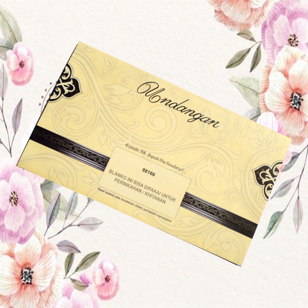 Undangan pernikahan/khitanan Erba 88166