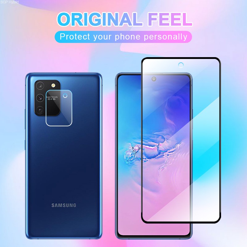 Pelindung Layar Tempered Glass Samsung Galaxy S9 S9 Plus S10 S10 Plus S10 Lite Paket 2 in 1