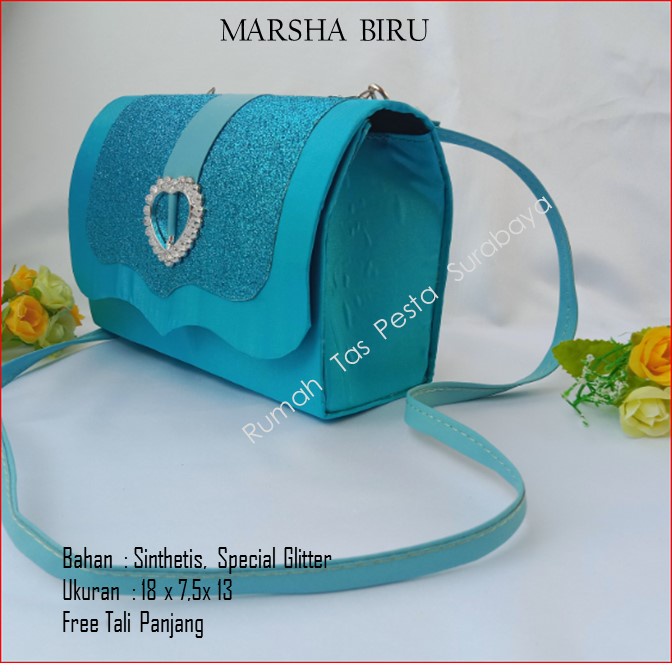 Tas Murah,Tas Mewah,Tas Selempang,MARSHA BIRU