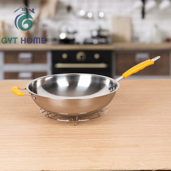 Wajan Teflon 34 CM Wajan Penggorengan Teflon (Kode 006))