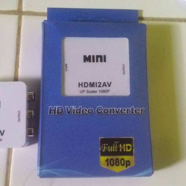 Mini converter HDMI to RCA