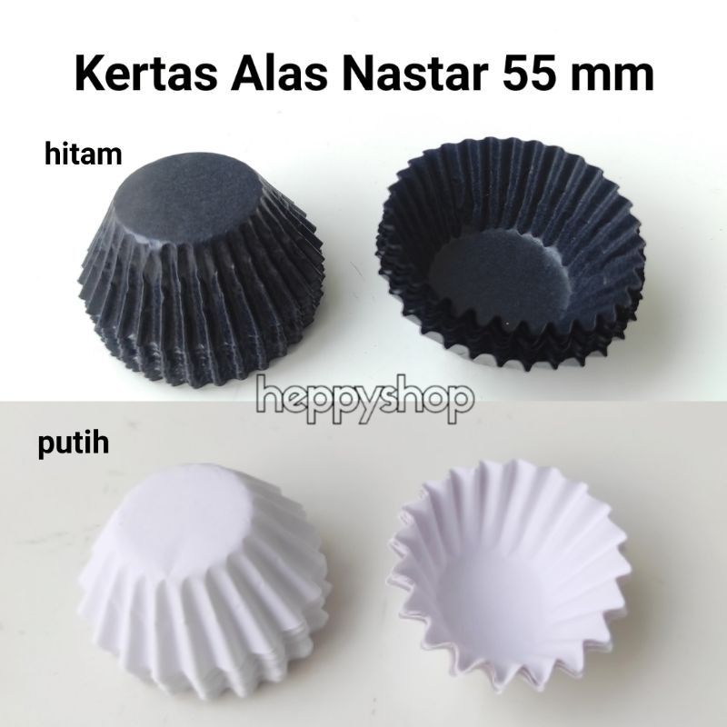 Kertas Alas Nastar 55 mm, Cup Nastar Kue Kering