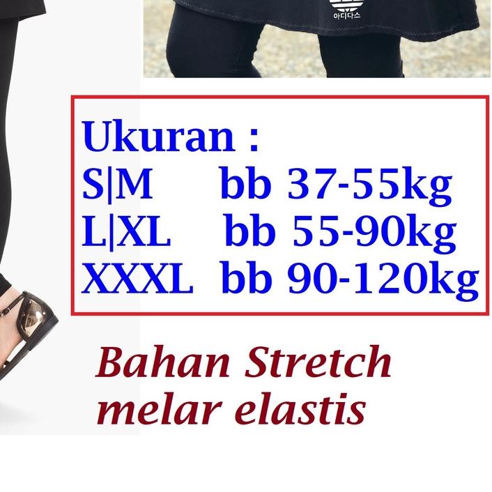 Rocela Celana Legging + Rok Senam Olah Raga Wanita Leging ROK Sport Ukuran Jumbo dan STD Untuk lari 