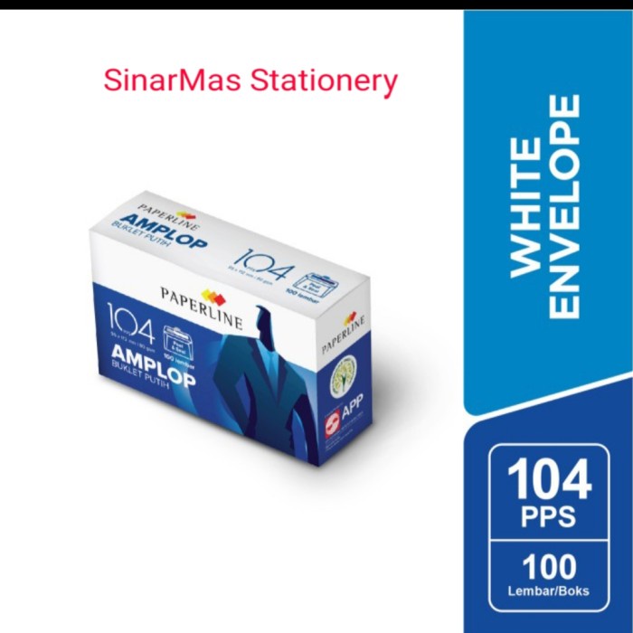 

Produk Amplop 104 Pps Paperline /Amplop Buklet Putih Strip Perekat Pengaman Terbatas