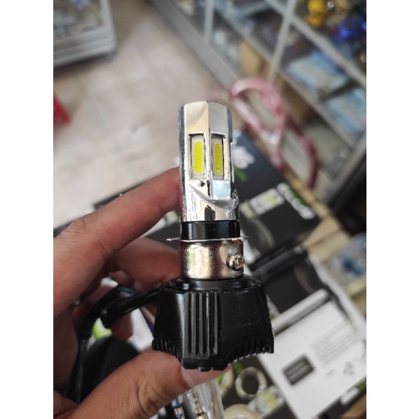 Lampu Depan Eco9 6Sisi Pake Kipas Universal