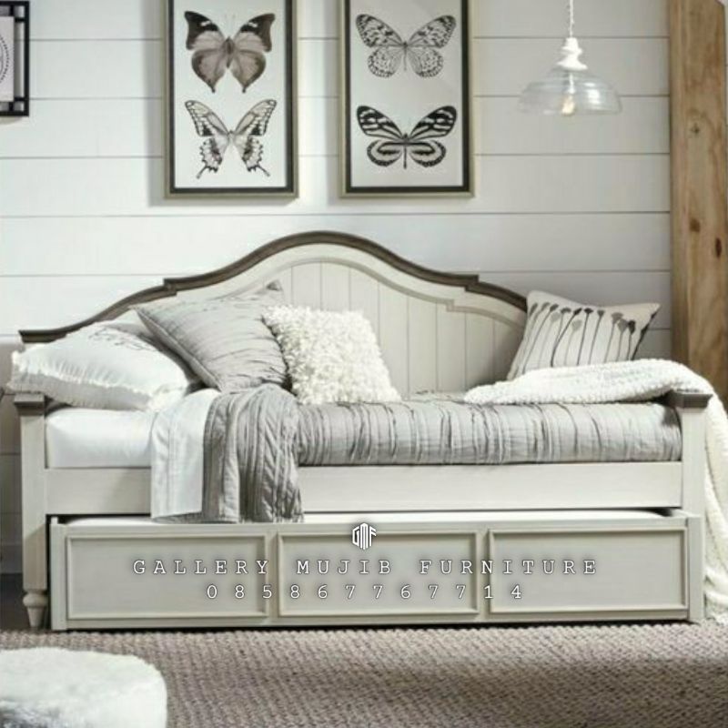 Daybed Sofa Tempat Tidur Anak Model twin Bed