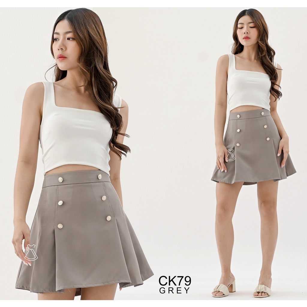 CK79 -  Rok Celana Wanita Korean Mini Skort