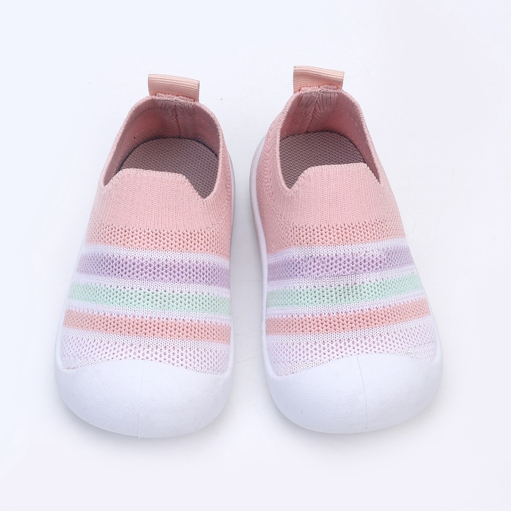 Sepatu Baby ukuran 17-21 Terkini Sneakers Anak Anak Baby Bayi Slop Model Terkini BY