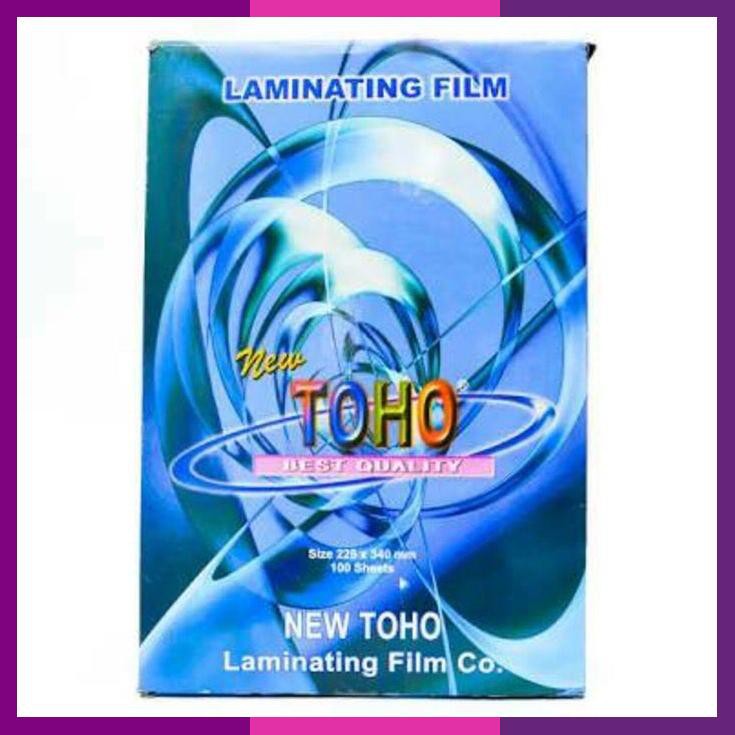 

Plastik Laminating Toho Ukuran Folio 100 Micron Atk