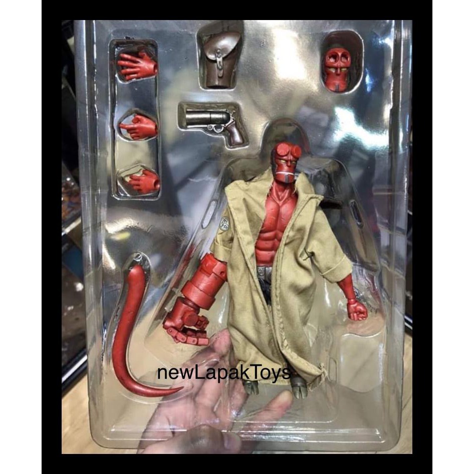 Stok Baru Hellboy 1/12 Scale Action Figure Shf Dark Horse 1000 Toys Action Figure Termurah Dan