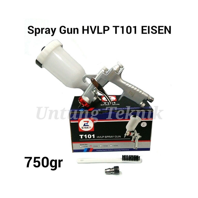 Murah EISEN 1.3mm HVLP Spray Gun Premium Quality - IWATA Model