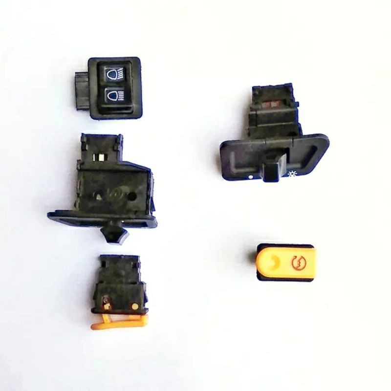 QJ50 QTD STAR Sanex - Switch Full Set Lengkap - Klakson Starter Sein Lampu