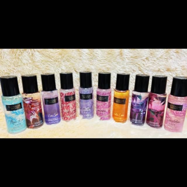 PARFUM VS 75ML / MINI BODY MIST VICTORIA SECRET / FRAGRANCE MIST PERFUME