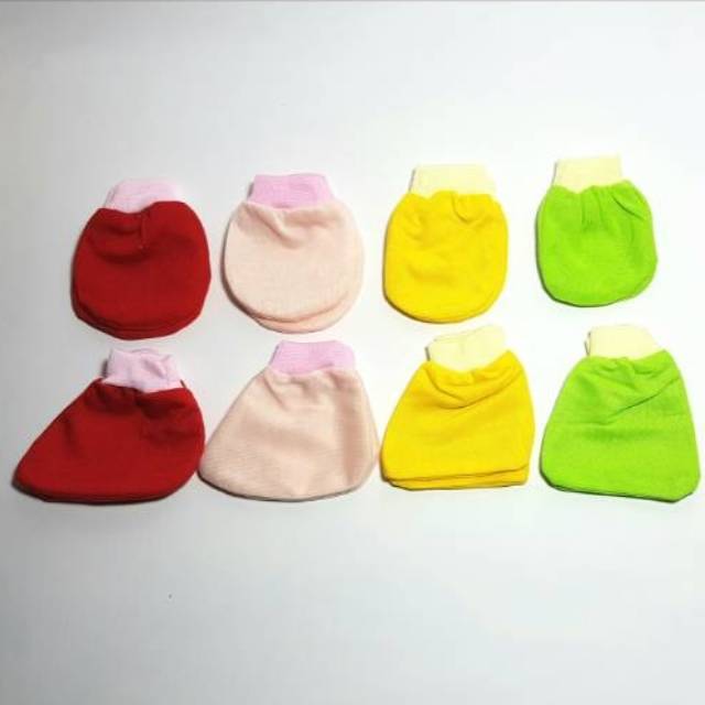 Sarung Tangan Bayi MURAH Kaos Tangan Kaki Bayi Warna Warni K04