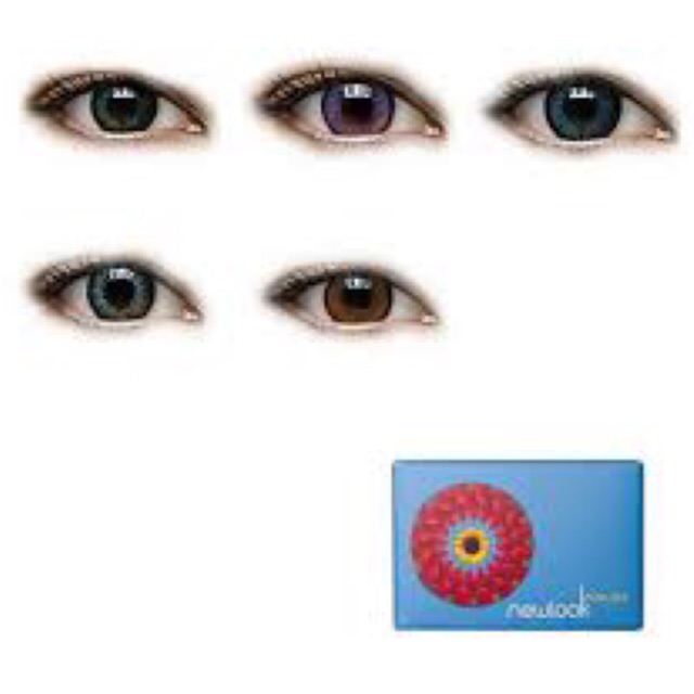 Softlens Newlook Playful - GREEN (Normal -8.00) by Optik Melawai