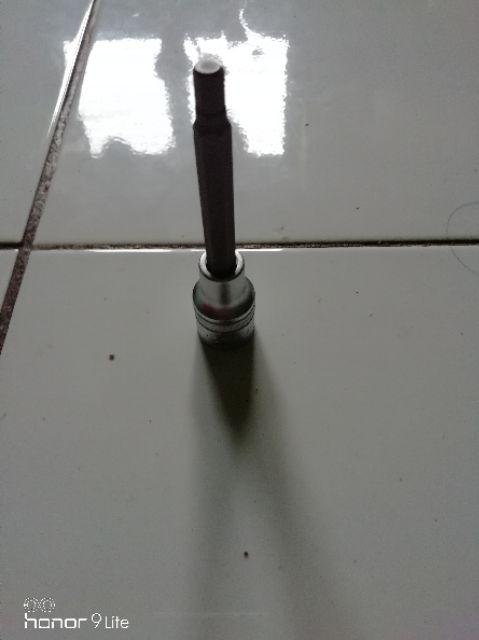 Kunci L Model Sock 1/2 Hex Bit Tekiro 4 / 5 / 6 Mm