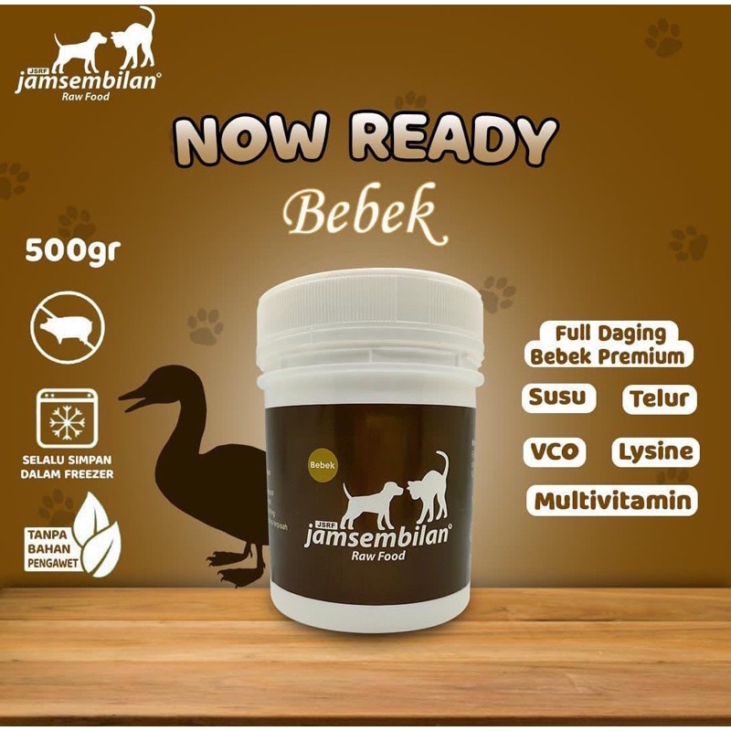 

Jam Sembilan Rawfood Duck/bebek