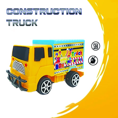 Mainan Anak Truck Contrucstion / Mainan Truck Metro Builder 3PC 6335