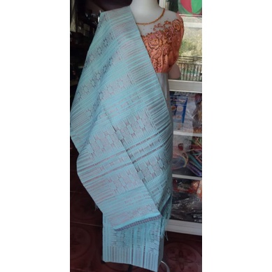 Hanya 1 set SONGKET TUMTUMAN FULL KLASIK WARNA KUKIT TELOR ASIN PENGANTIN