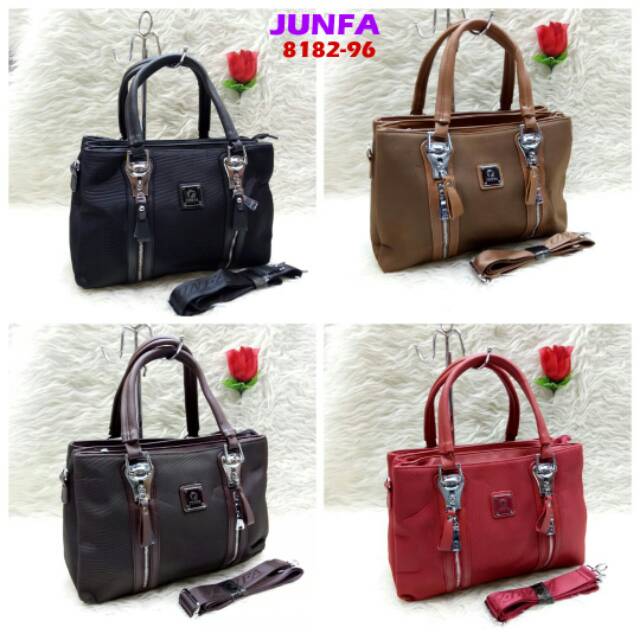 TAS WANITA JUNFA KANVAS 8182 PREMIUM