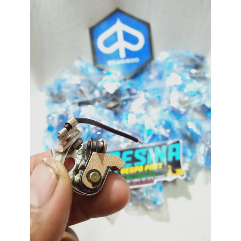 platina plati vespa PX Strada PS original ricamby chung