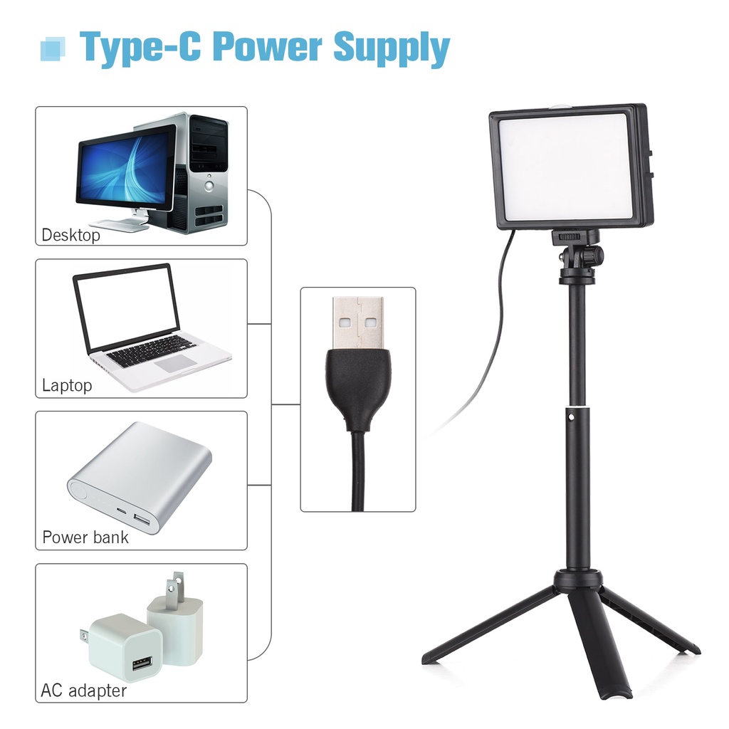 Studio Lighting 15W Multi Warna Set Plus Tripod sudah termasuk tripod Multi color SLF Lampu Kamera Studio LED Portable Flat Panel Fill Light 15W LPL-01 Ring Light Dual Color Portable Fill Light Set Photo Studio Desktop Portable Beauty Video Conference