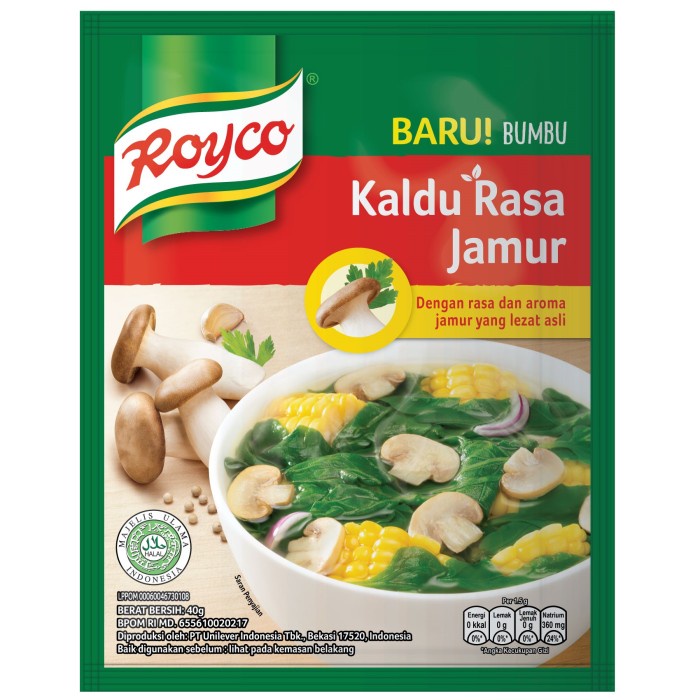

Instan-Masak-Bumbu- Royco Bumbu Kaldu Jamur 40G Isi 3 -Bumbu-Masak-Instan.