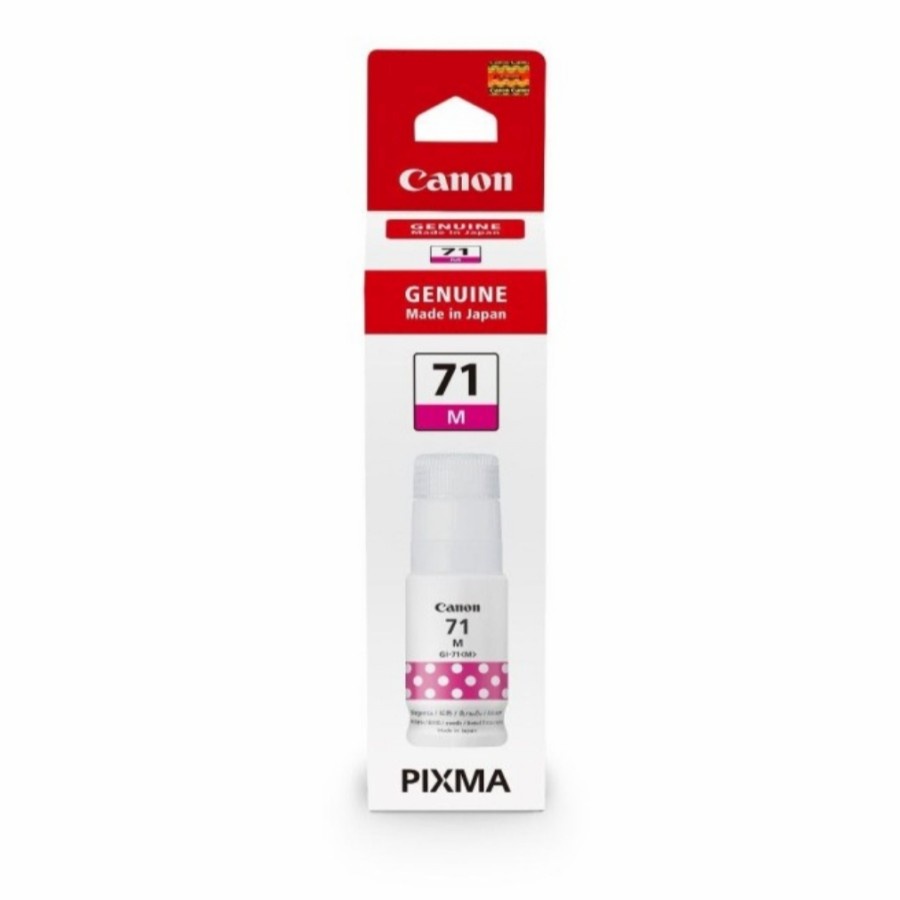 Tinta Canon GI71 Gl 71 Colour Cyan Magenta Yellow Original