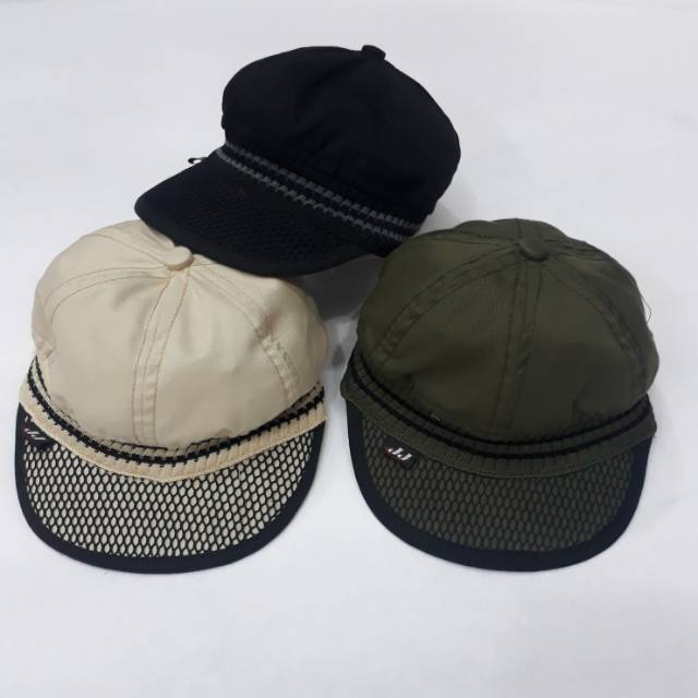 Topi Anak komando jaring JJ size 1th free bordir nama