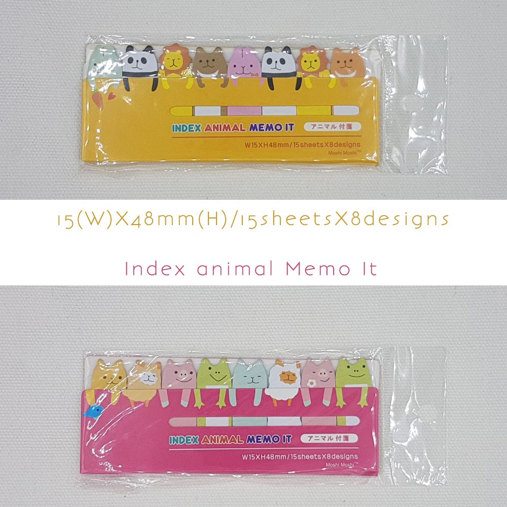 

Stick Marker Memo Post It Pembatas Buku Catatan Index Animal Perlengkapan Sekolah