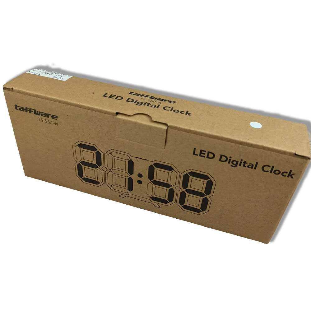 Taffware Jam Meja LED Digital Clock