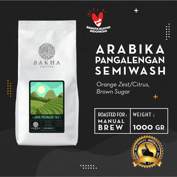 

Biji Kopi Arabika Java Preanger Tilu For Manual Brew 1 Kg SAKHA COFFEE - MPRE1000