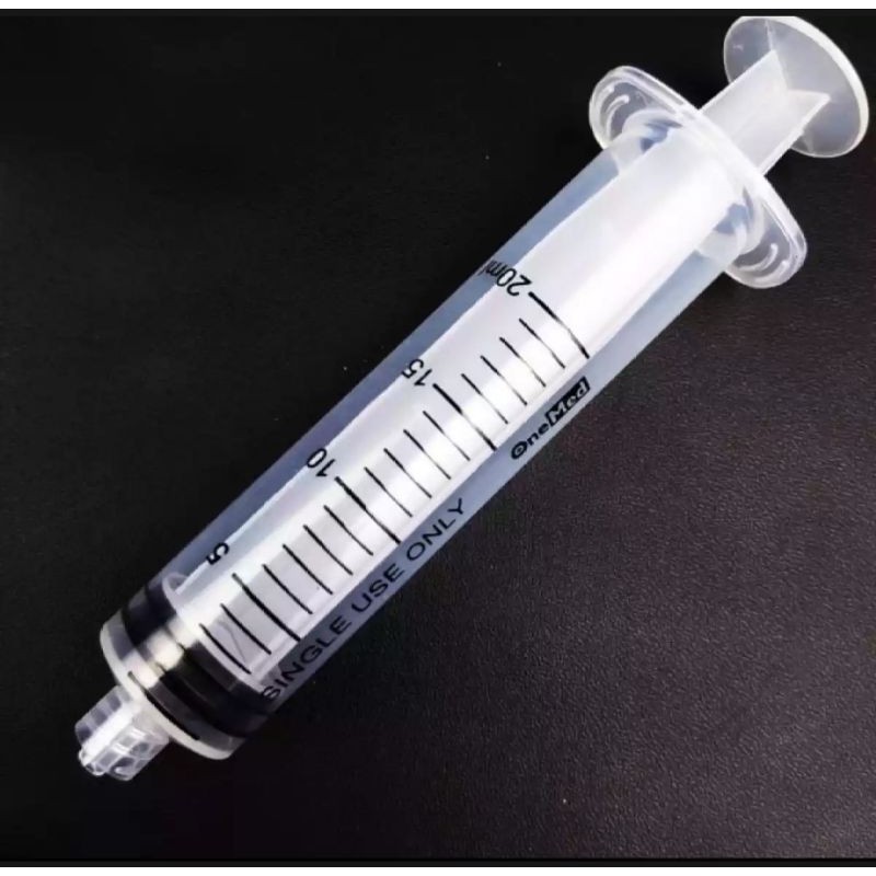 Suntikan Takar 20ml / Alat ukur takaran nutrisi hidroponik 20ml