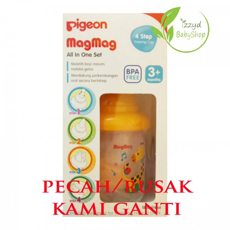 Cangkir Minum Pigeon Mag Mag Training Cup All in One Set MagMag