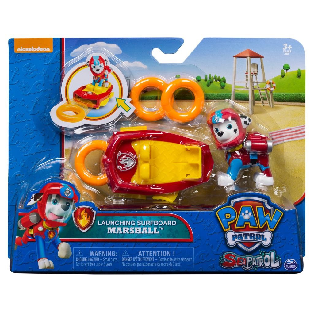 PAW PATROL Sea Patrol Marshall Launching Surfboard