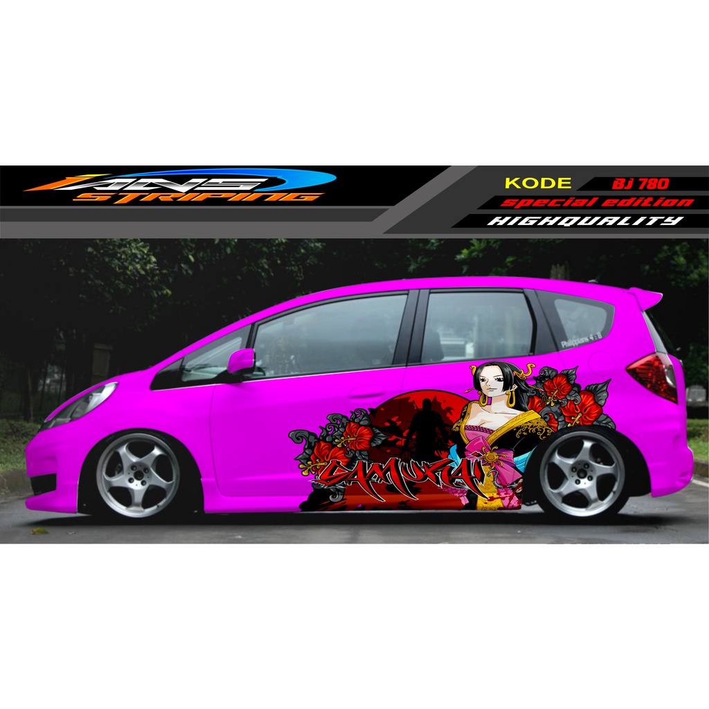 STIKER MOBIL TERBARU JAZZ BRIO AVANZA SIGRA YARIS / STIKER VARIASI MOBIL / MODIF STICKER MOBIL