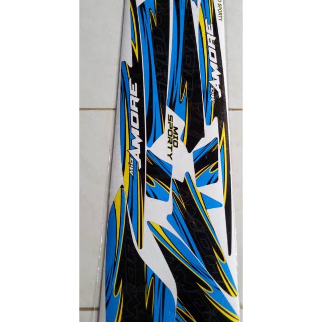 Striping Variasi Mio sporty amore grafis