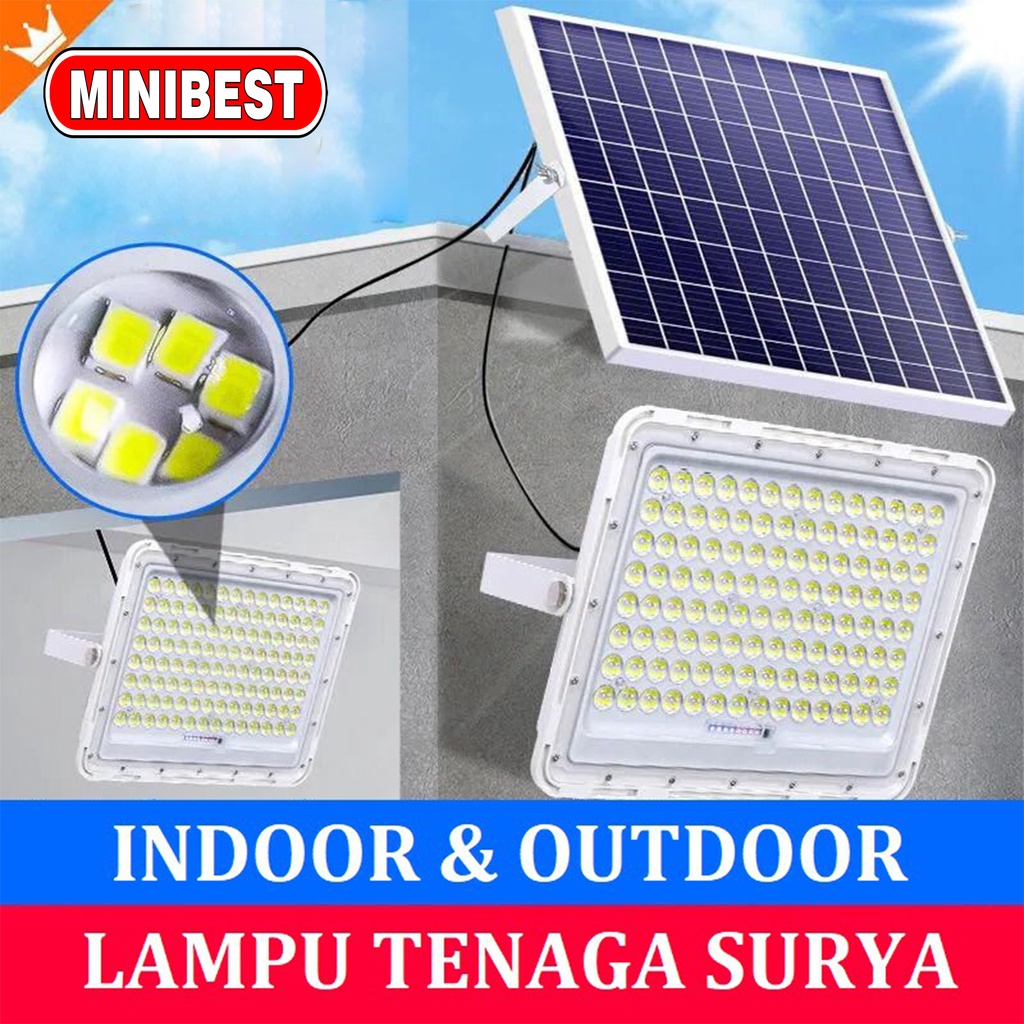 LAMPU LED SOROT TENAGA MATAHARI LED TENAGA SURYA - PANEL SURYA 150W SOLAR CELL