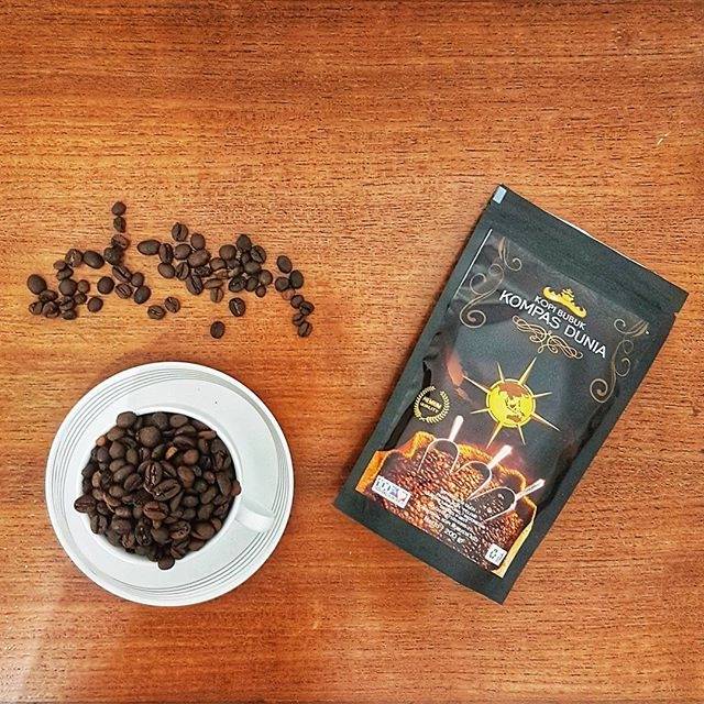 

Kopi Bubuk Lampung merk Kompas Dunia PREMIUM 100gr